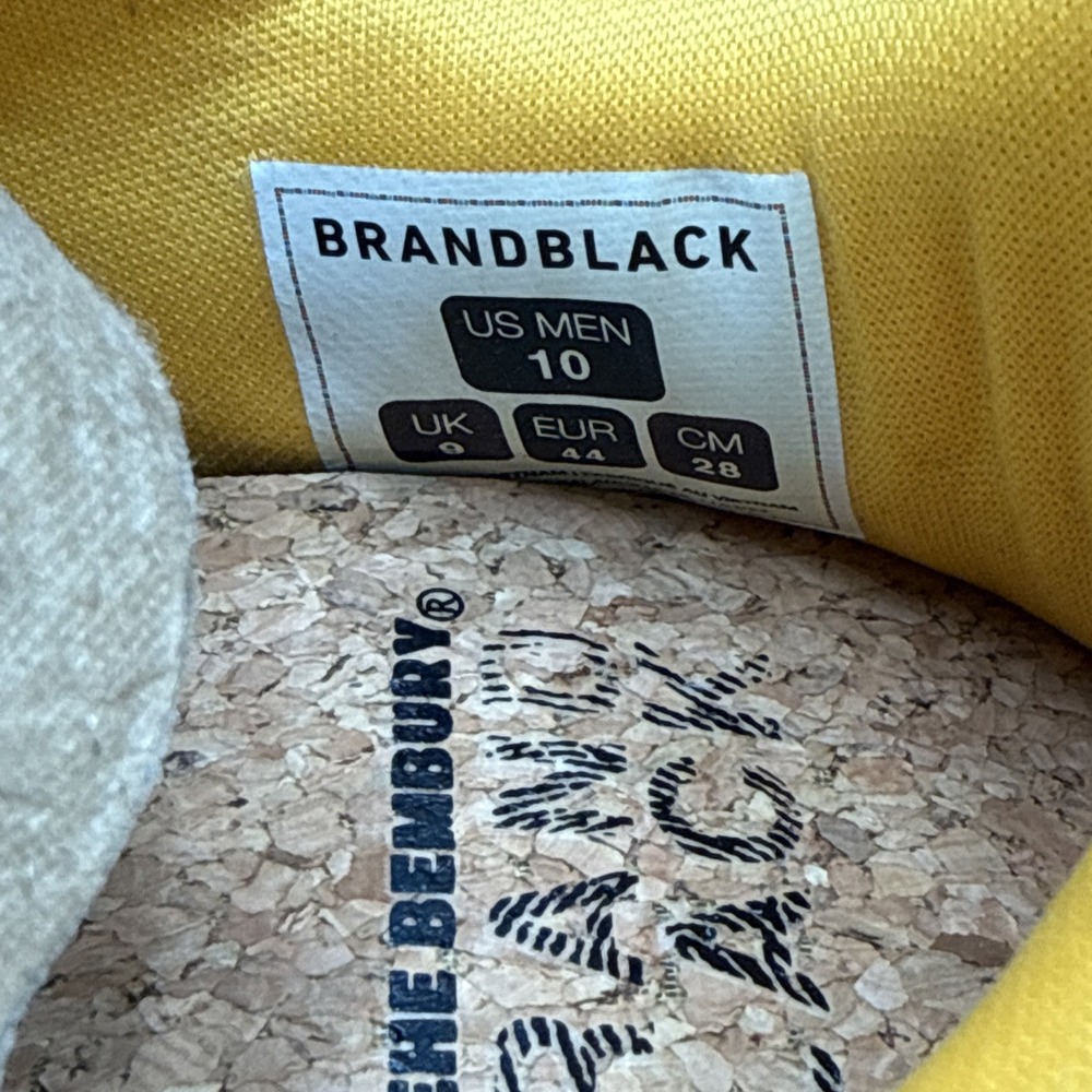 Brandblack Salehe Bembury Shoes Olive NEW Limited Edition Rare - Men's Size 10 - Picture 4 of 5